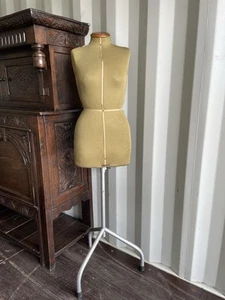 Singer sewing Mannequin Vintage 1940s tailors Dressmakers dummy extendible Prop - Picture 1 of 12