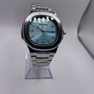 Bangwei Men's luxury Quartz Watch Stainless Steel Band Waterproof luminous Date - Picture 1 of 6