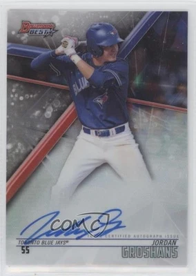 2018 Bowman's Best Best of 2018 Auto Refractor Jordan Groshans #B18-JG Auto - Image 1 of 2