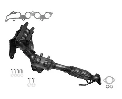 Convertidor catalítico colector delantero con herrajes para Ford C-MAX 2013-2018 2,0 L Foto 1 de 4