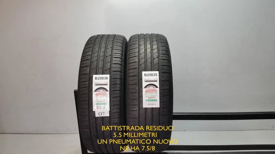 GOMME USATE   225/60R17 99H MINERVA ECOSPEED 2 SUV M+S PNEUMATICI USATI B25036 - Immagine 1 di 1