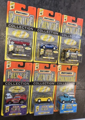 NEW SEALED MATCHBOX CAR LOT OF 6 PREMIER COLLECTION DIFFERWNT SERIES COOL - Image 1 of 4