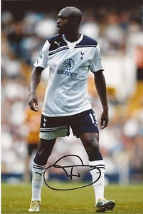 TOTTENHAM: WILLIAM GALLAS SIGNED 12x8 ACTION PHOTO+COA - Picture 1 of 1