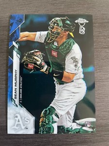 2020 Topps Chrome Ben Baller Edition Sean Murphy RC Blue Refractor serial /75