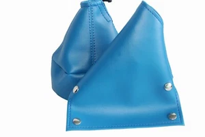 Fits Datsun 240z, 260z, 280z Vinyl Manual Shift & E-Brake Boots SET Blue - Imagen 1 de 5