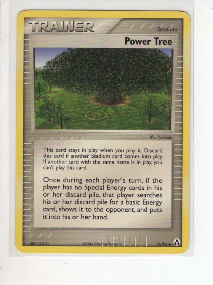 POWER TREE TRAINER EX LEGEND MAKER SET POKEMON CARD 76/92 LP - Image 1 of 1