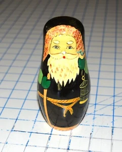 5 Babbo Natale nido dipinto - Foto 1 di 4