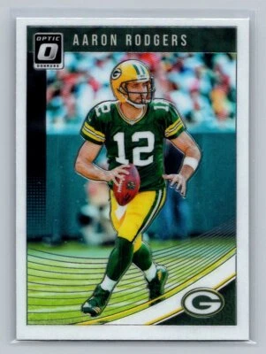 2018 Donruss Optic Aaron Rodgers #37 Green Bay Packers - Image 1 of 2