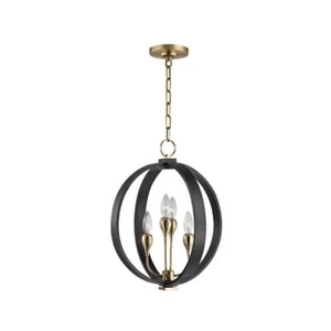 Hudson Valley Lighting Dresden - Four Light Chandelier - 16" X 19.5" HUD6716-AOB - Picture 1 of 5
