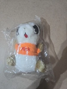 Vintage VERSIEGELT 6 Zoll Rick Shirt Tales Plüschtier Stofftier 1981 80er Waschbär Cartoon - Bild 1 von 3
