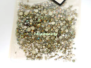 Strass 3D Kunst Design Nagel Spitze Dekoration Bunt Kristall Strass #006 - Bild 1 von 1