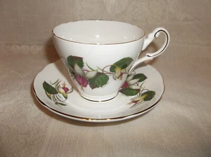 CUP & SAUCER SET REGENCY BONE CHINA MADE IN ENGLAND - Picture 1 of 2