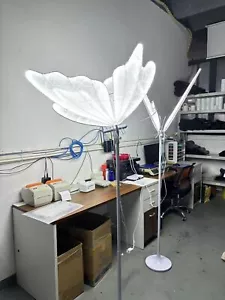 2 PIEZAS Lámpara de Pie Mariposa Fiesta Boda Creativa Mariposa Lámpara de Techo Accesorios - Imagen 1 de 12
