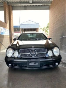 Mercedes W208 CLK Single FIN Grille Grill CLK320 CLK430 1 Fin Black 97-02 03D - Picture 1 of 3