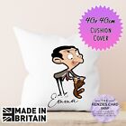Personalised Mr Bean Cushion Cushion Cover Christmas Birthday 40x40cm V2