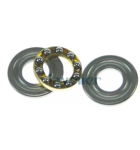 5 mm (ID) x 10 mm (OD) x 4 mm (Dick) F5-10M Axialkugel Miniatur Axiallager - Bild 1 von 1