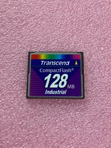 128MB Transcend Industrial CF CompactFlash Memory Card TS128MCF45i 45i - Picture 1 of 1