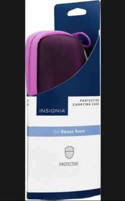 Insignia™ - Estuche de transporte para altavoz portátil Sonos Roam - Púrpura Foto 1 de 2
