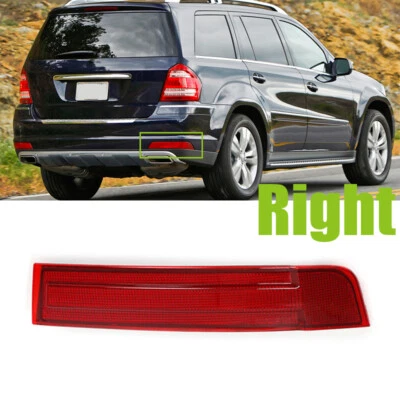 Luz reflectora parachoques trasero derecho 1 pieza para Mercedes Benz GL320 GL450 2007-2009 Foto 1 de 4