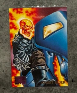 1995 Fleer Marvel Masterpieces - Ghost Rider #39 - Foto 1 di 4