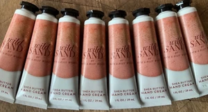 8 (ocho) ARENA SILVESTRE 1 OZ Tamaño de Viaje Manteca de Karité CREMA DE MANOS Baño y Cuerpo Funciona - Imagen 1 de 2