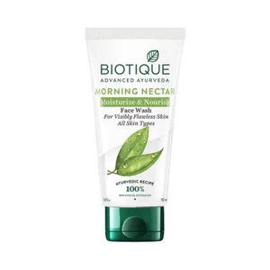 Biotique Morning Nectar Moisturize & Nourish Face Wash Visibly Flawless 150ml - Picture 1 of 6