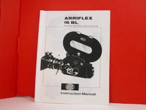 ARRI 16BL 16mm Movie Camera INSTRUCTION MANUAL Arriflex - Picture 1 of 2