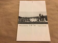 Vintage Rare 1976 Abbey Of Gethsemani Calendar, Trappist Monastery Kentucky Ky