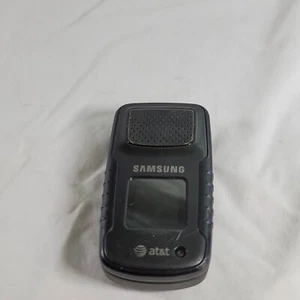 Samsung Rugby SGH-A837 - Black (AT&T/GSM) Cellular Flip Phone NEEDS BATTERY - Picture 1 of 11