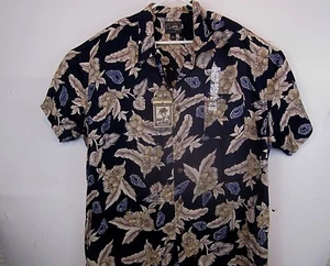 NEW with tag Steve & Barrys Tropical Hawaiian Shirt Mens XL Short Sleeve Button - Picture 1 of 4