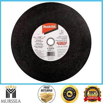 14 in. X 7/64 pulgadas X 1 pulg. Rueda de corte, sierra de corte Makita ángulo de metal paquete de 5 Foto 1 de 2