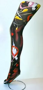 Paint Splash Printed Tights Ink Splatter Alternative Abstract Pop Art pantyhose - Picture 1 of 7