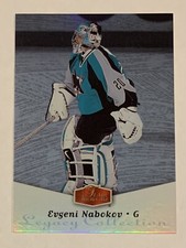 2006-07 Flair Showcase Legacy Collection Evgeni NABOKOV 034/100 Sharks #158