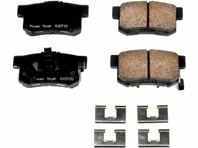 Kit de pastillas de freno de disco trasero y herrajes para Acura RDX 2010-2018 FWD 94DMMP Foto 1 de 1