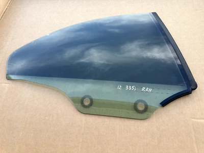 BMW 335i E93 2012 convertible cuarto trasero ventana vidrio móvil lado izquierdo OEM Foto 1 de 3