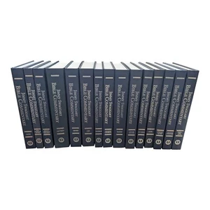Jimmy Swaggart Bible Commentary Set Hardcover Book Lot Of 15 Volumes - Picture 1 of 6
