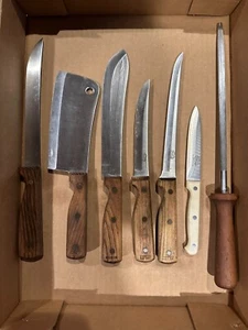 11 vintage knives-Great Blades Carvel Hall, Old Homestead, Escoffier Knives GOOD - Picture 1 of 8