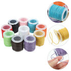 10 pcs Wax Cotton Cord 10M for Stretchy Beading Thread Necklace Making