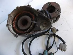 KAWASAKI Z400 TWIN GENERATOR STATOR AND ROTOR AND COVER AND COIL 197? - Picture 1 of 3
