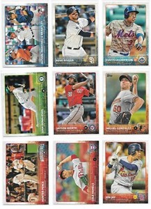 2015 Topps Baseball Series One Trading Cards  / You Choose #s 1-250 / mb1