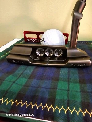 🌟NEW TITLEIST LIMITED EDITION SCOTTY CAMERON B3 TRIPLE BLACKOUT NEWPORT 2 LH 35 - Image 1 of 4