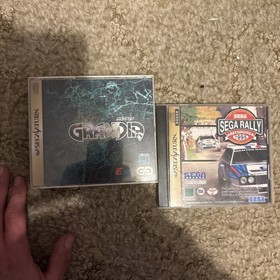 Grandia And Sega Rally Championship 1995 Sega Saturn Japan import