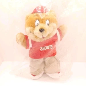 Shoney's Bear Plüsch rotes Shirt khaki Hose 2004 Stofftier Spielzeug 12 Zoll neu versiegelt - Bild 1 von 4