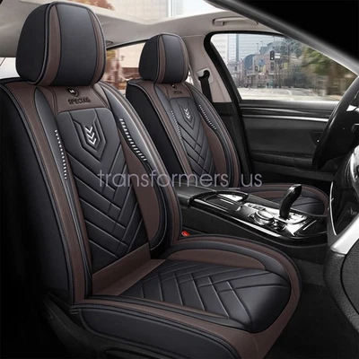 Fundas de asiento de coche 5 asientos protector delantero y trasero alfombrilla de cojín para Mercedes-Benz negro Foto 1 de 4