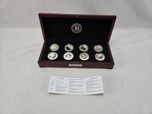 Bradford Exchange American Battles of the Pacific War Coin Set Silver Plated - Bild 1 von 17