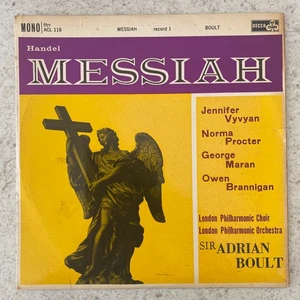 Handel, Messiah Record 1 - Classical Baroque Oratorio Vinyl LP Record (ACL 118) - Picture 1 of 4