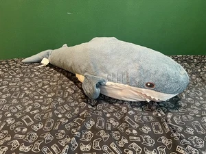 ORIGINAL IKEA HAI BLAHAJ Stofftier 39 Zoll super weich und süß Kissen Kinder - Bild 1 von 5