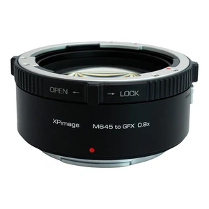 XPIMAGE 0.8X Speed Booster Adapter for Mamiya 645 Lens to Fujifilm GFX Camera - Picture 1 of 6