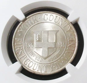 1936 50C York Commemorative MS66 NGC - Picture 1 of 4
