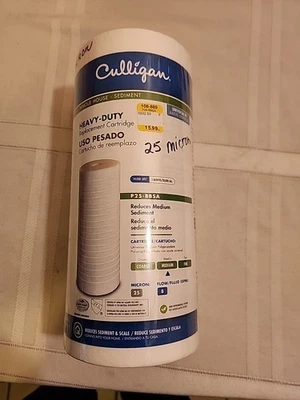 Culligan P25-BBSA Heavy Duty Replacement Cartridge for Whole House Filter / NEW - Image 1 of 4